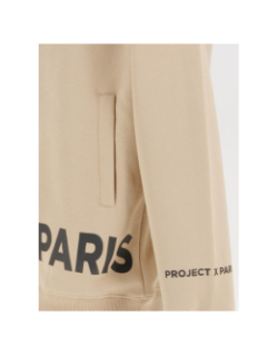 Sweat à capuche beige homme - Project X Paris