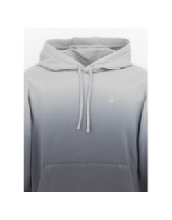 Sweat à capuche dip dye bleu homme - Nike