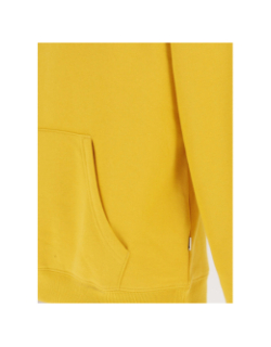 Sweat à capuche all lined jaune garçon - Quiksilver