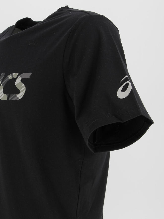 T-shirt wild camo noir homme - Asics