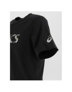 T-shirt wild camo noir homme - Asics