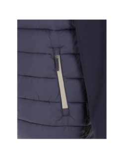 Veste hybride bi-matière bleu marine homme - Oxbow