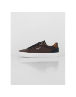 Baskets basses kenton marron homme - Pepe Jeans