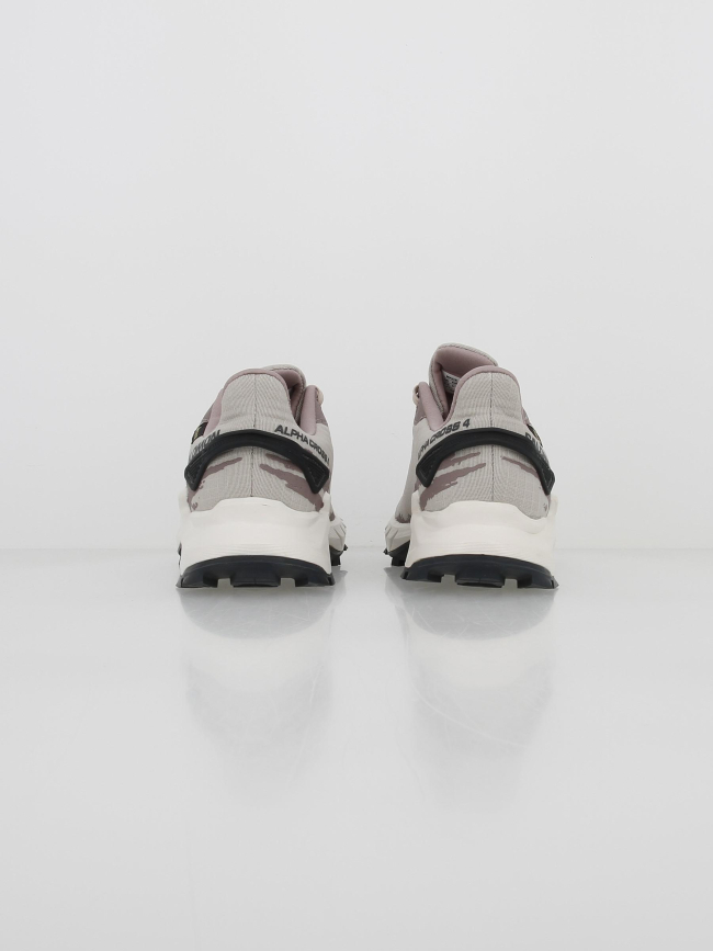 Chaussures de trail alphacross gtx rose femme - Salomon