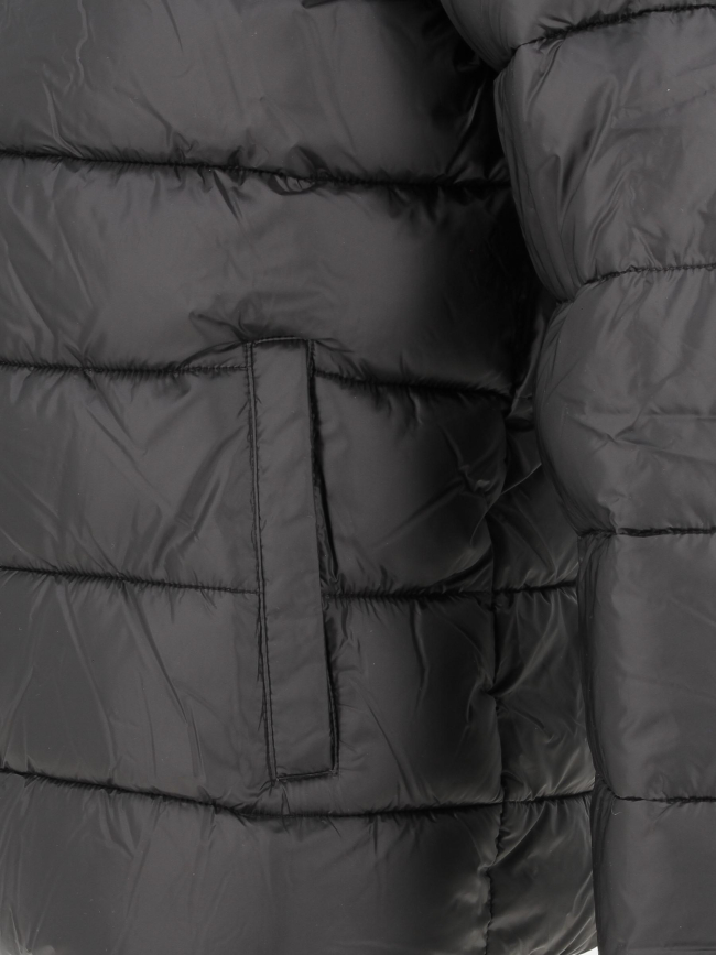 Doudoune à capuche uni noir enfant - Champion