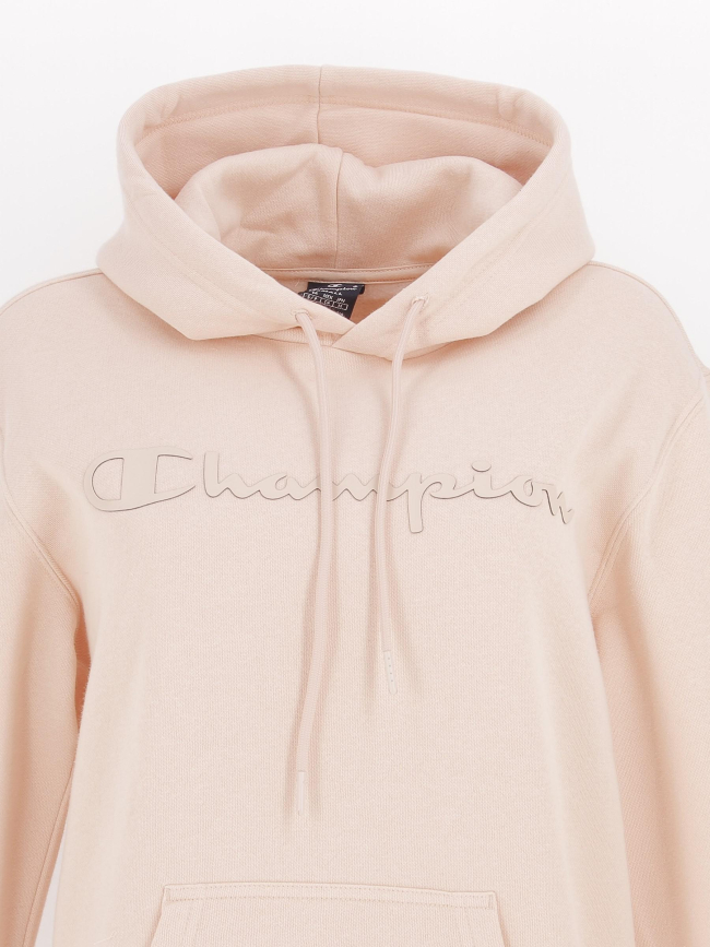 Sweat à capuche hooded rose homme - Champion