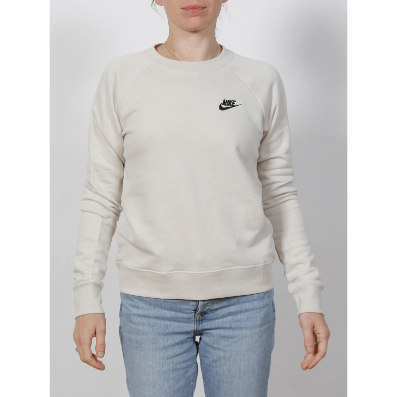 Sweat sportswear essential beige femme - Nike