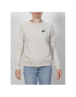Sweat sportswear essential beige femme - Nike