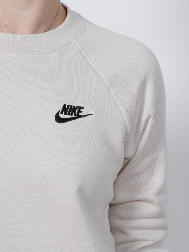 Sweat sportswear essential beige femme - Nike