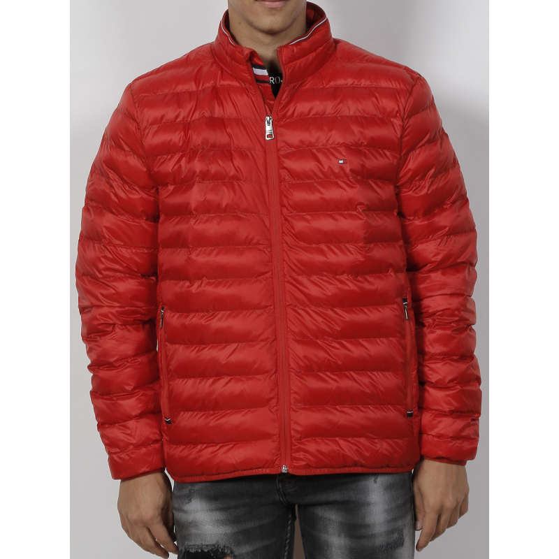 Doudoune packable recycled orange homme - Tommy Hilfiger