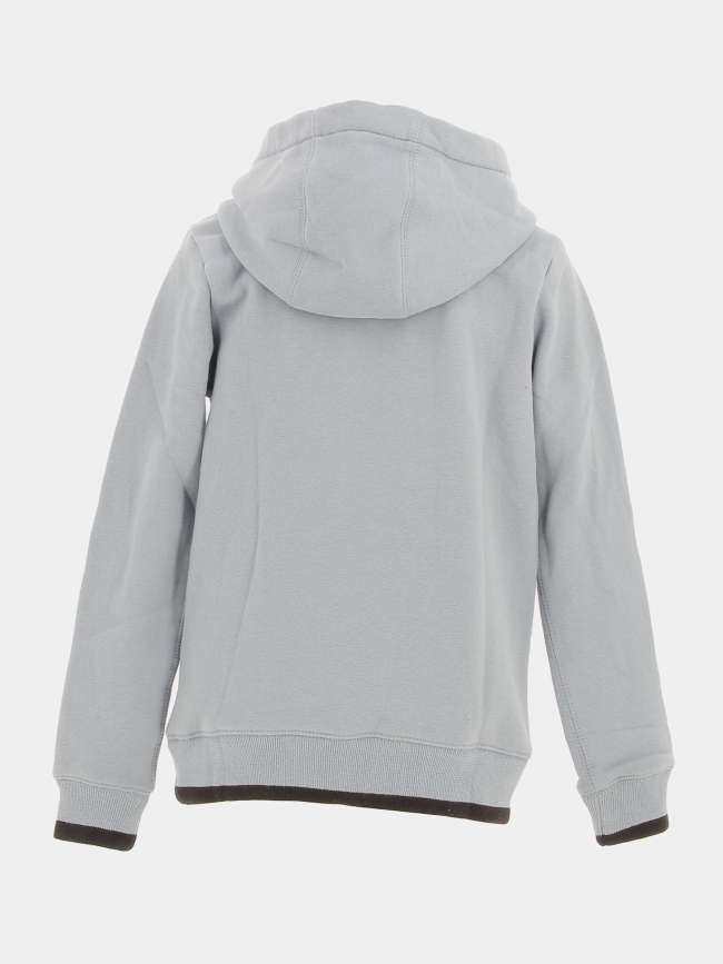 Sweat à capuche siclass bleu garçon - Teddy Smith