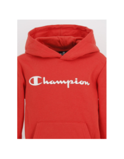 Sweat à capuche hooded rouge enfant - Champion