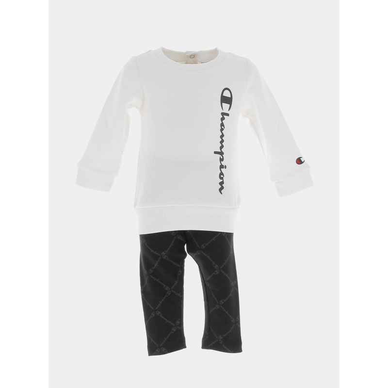 Survêtement crewneck blanc enfant - Champion