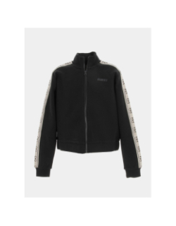 Sweat zippé active noir fille - Guess