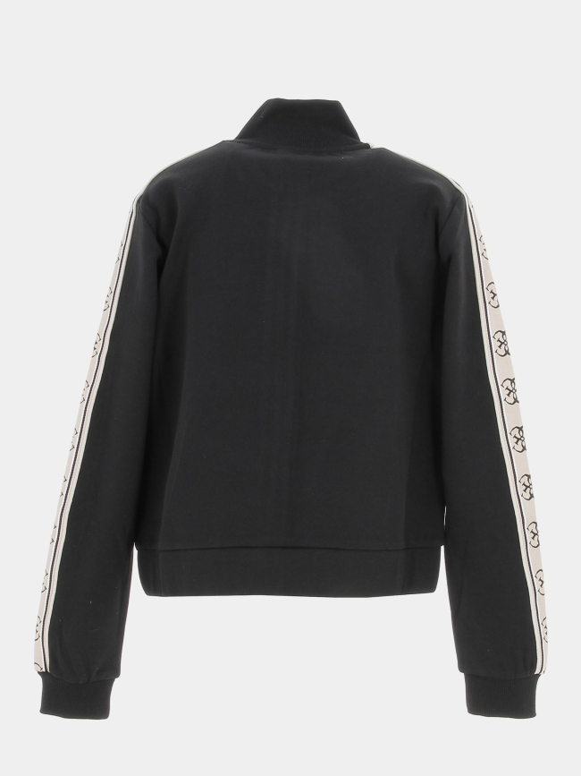 Sweat zippé active noir fille - Guess