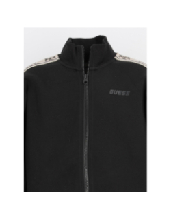 Sweat zippé active noir fille - Guess