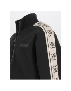 Sweat zippé active noir fille - Guess