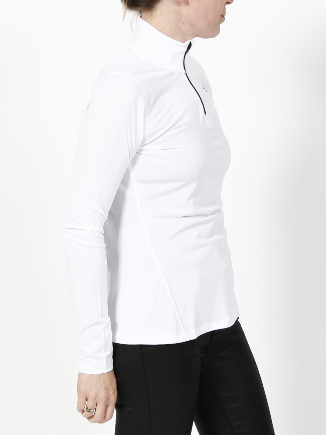 T-shirt manches longues impulse core blanc femme - Mizuno