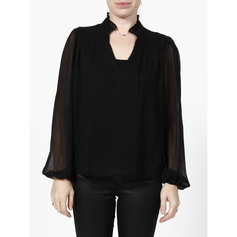Blouse kaya fall noir femme - Vero Moda