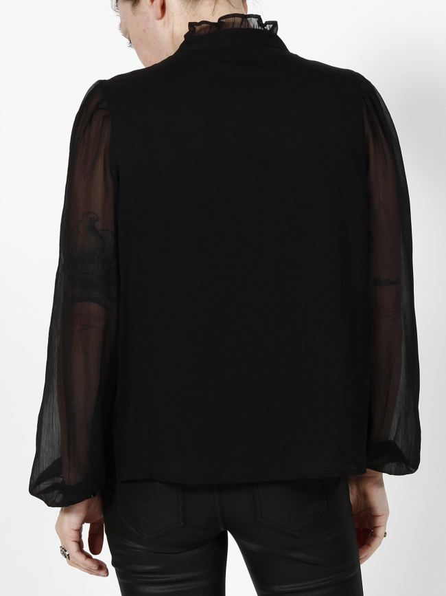 Blouse kaya fall noir femme - Vero Moda