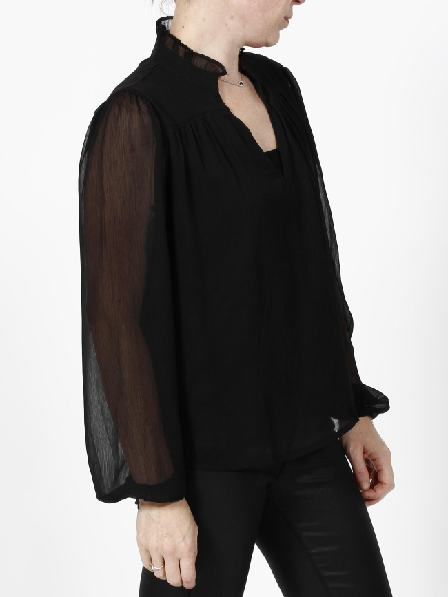 Blouse kaya fall noir femme - Vero Moda