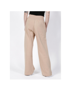 Jogging taille haute phoenix beige femme - Nike