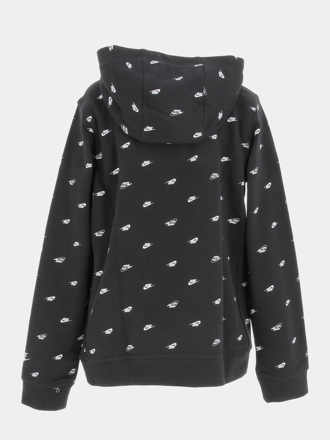 Sweat à capuche club noir garçon - Nike