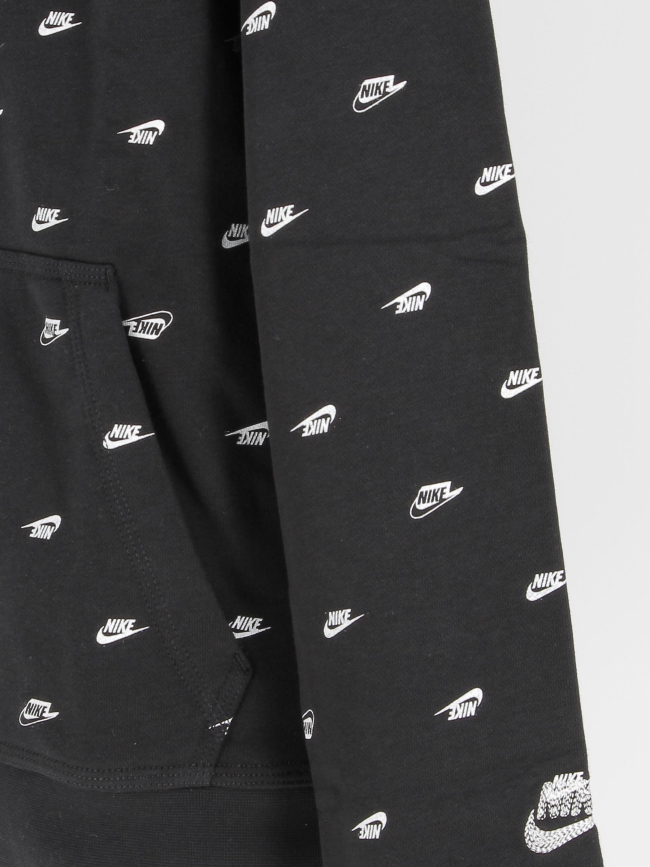 Sweat à capuche club noir garçon - Nike