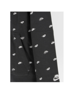 Sweat à capuche club noir garçon - Nike