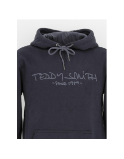 Sweat à capuche siclass bleu marine homme - Teddy Smith