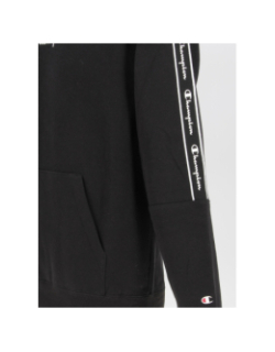 Sweat à capuche hooded logo noir homme - Champion