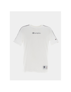T-shirt crewneck logo blanc homme - Champion