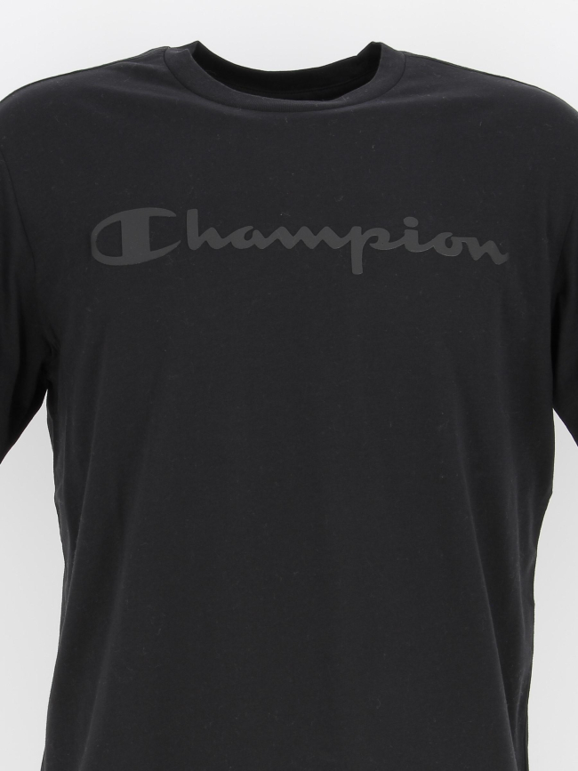 T-shirt crewneck noir homme - Champion