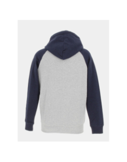 Sweat à capuche zippé baseball gris homme - Superdry