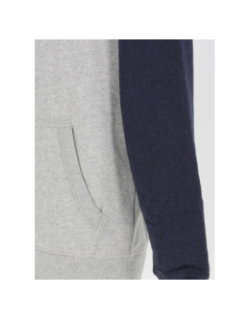 Sweat à capuche zippé baseball gris homme - Superdry