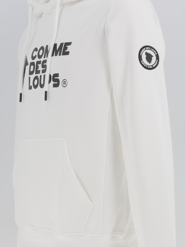 Sweat à capuche rio blanc - Comme Des Loups
