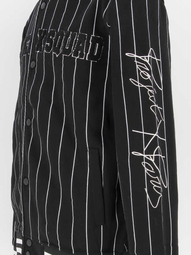 Veste teddy squad noir homme - Project X Paris