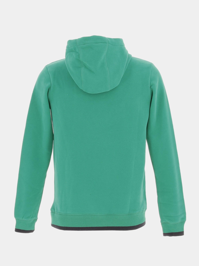 Sweat à capuche siclass vert enfant - Teddy Smith