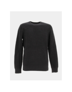 Pull vintage textured crew noir homme - Superdry