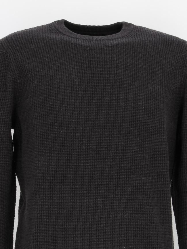 Pull vintage textured crew noir homme - Superdry