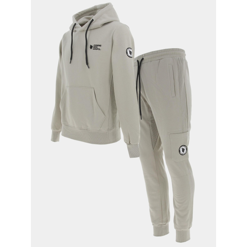 Survêtement manhattan beige - Comme Des Loups
