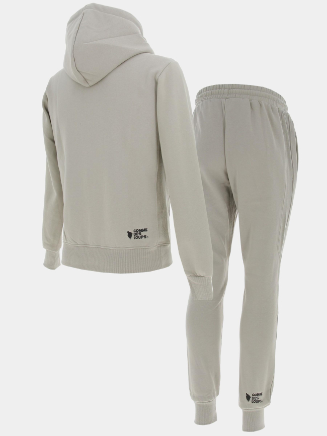 Survêtement manhattan beige - Comme Des Loups