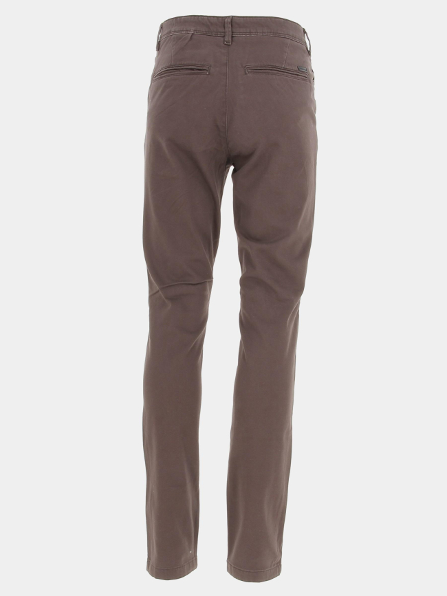 Pantalon chino marco bowie marron homme - Jack & Jones