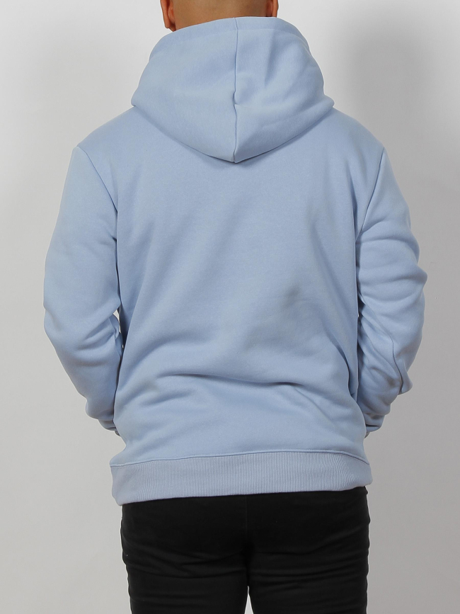 hoodie bleu clair homme
