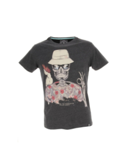 T-shirt modesto skull gris homme - La Maison Blaggio