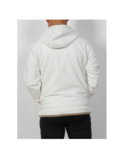 Sweat à capuche siclass blanc homme - Teddy Smith