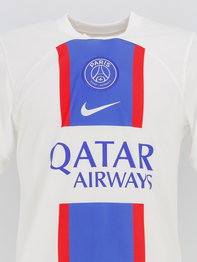 Maillot de football PSG stadium blanc homme - Nike