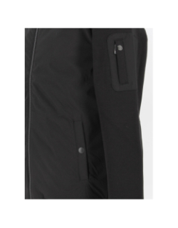 Veste bi-matière selwyn noir homme - Benson & Cherry