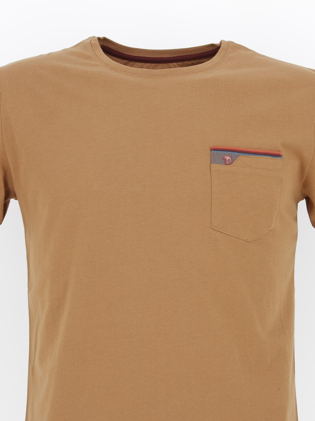 T-shirt tabana camel homme - Benson & Cherry
