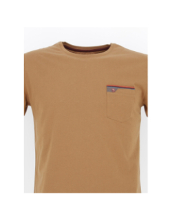 T-shirt tabana camel homme - Benson & Cherry